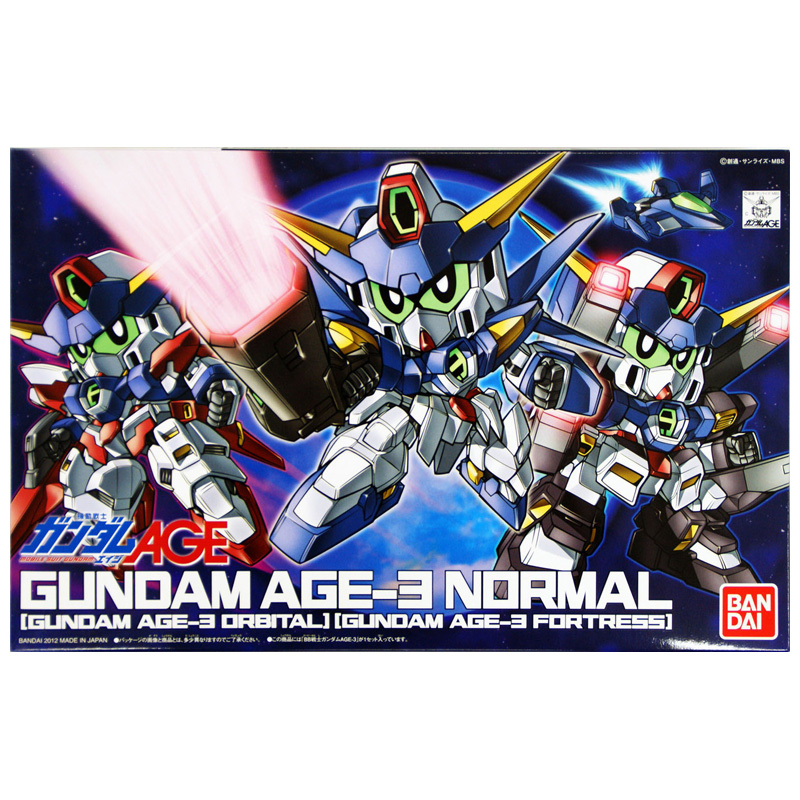 Gundam Gunpla SDBB 372 Gundam Age-3 Normal Fortress Orbital