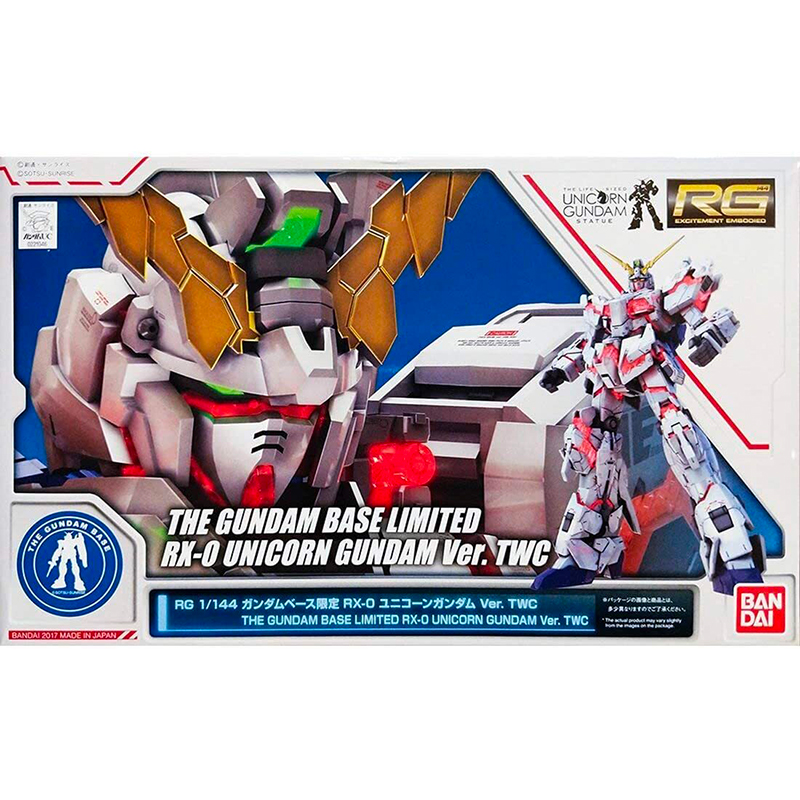 Gundam Gunpla RG 1/144 Unicorn Gundam Ver Twc