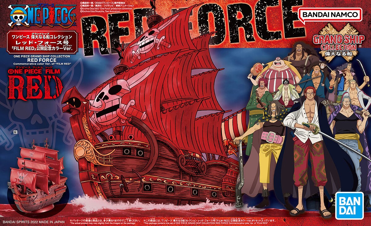 One Piece RED Grand Ship Collection Red Force