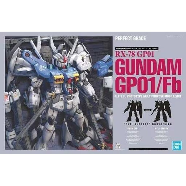 Gundam Gunpla PG 1/60 RX-78-2 Gundam Gp-01/Fb