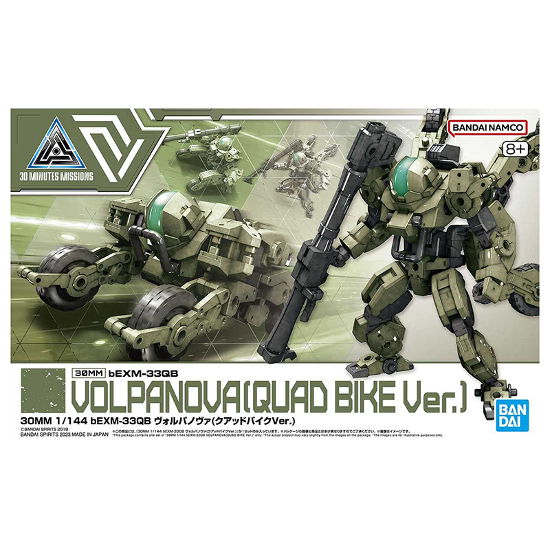 30 Minutes Mission 30MM 1/144 Bexm-33Qb Volpanova Quad Bike 