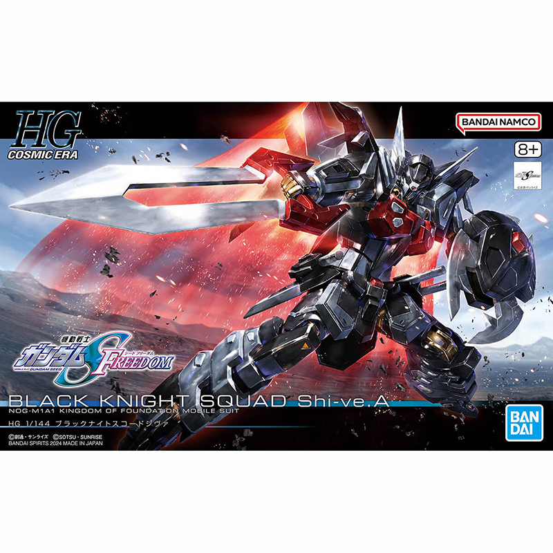Gundam Gunpla HG 1/144 245 Black Knight Squad Shi-Ve.A