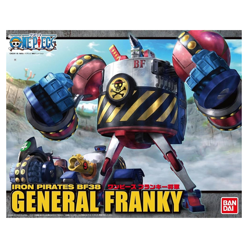 One Piece Maquette Best Mecha Collection General Franky