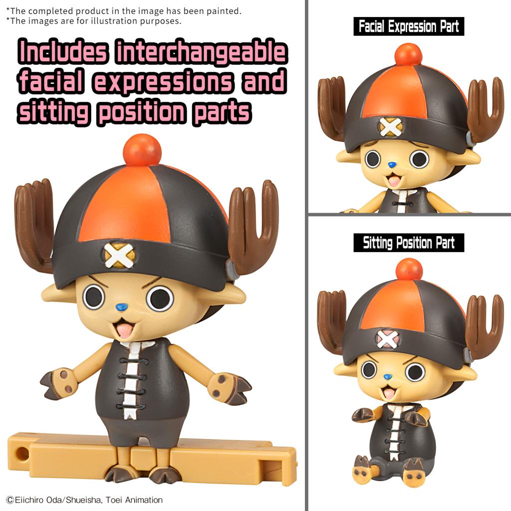 One Piece Chopper Robo Super Vol 4 Kung Fu Tracer & Vol 5 Walk Hopper