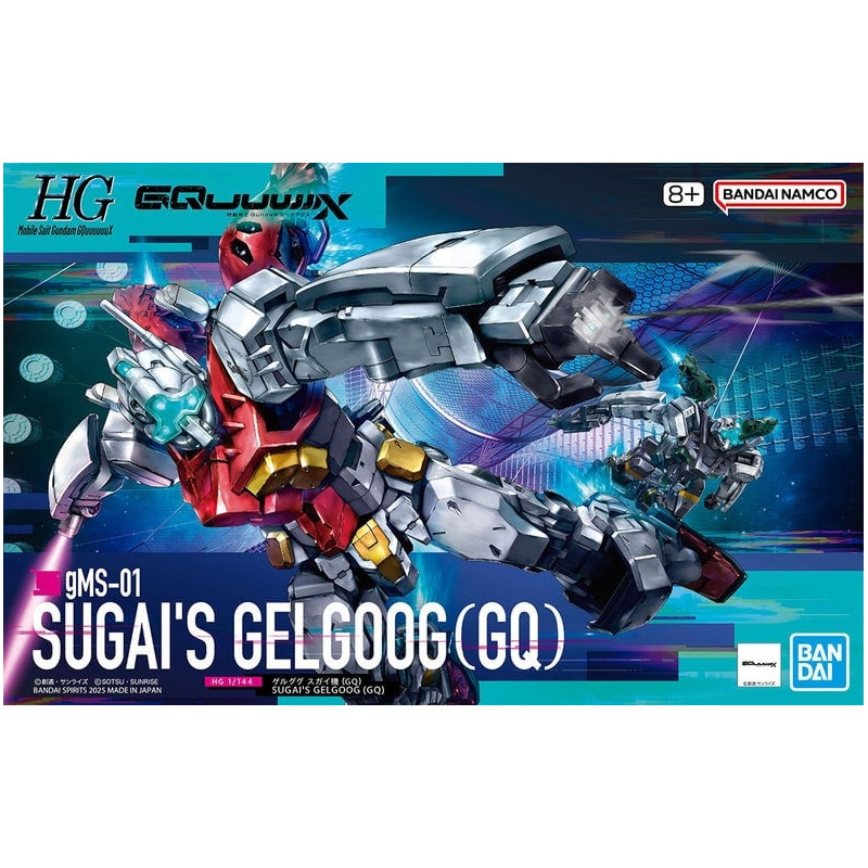Gundam Gunpla HG 1/144 Gquuuuuux - Sugai Gelgoog