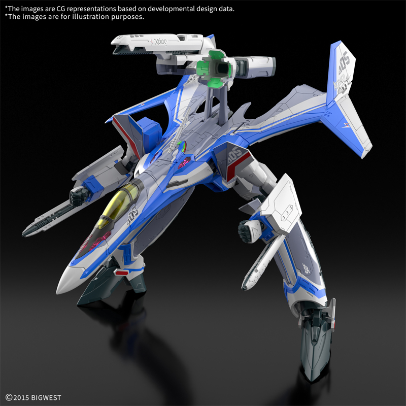 Macross HG 1/100 VF-31J Siegfried Hayate Immelmann Use