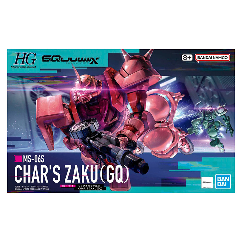 Gundam Gunpla HG 1/144 Chars Zaku