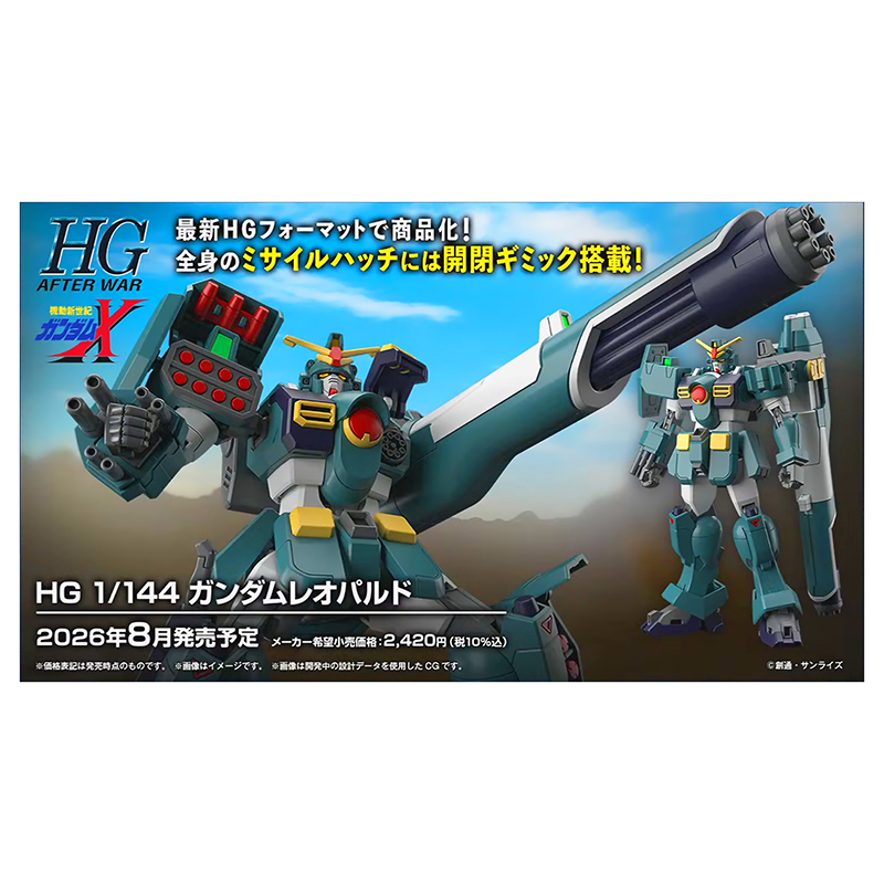 Gundam Gunpla HG 1/144 Gundam Leopard