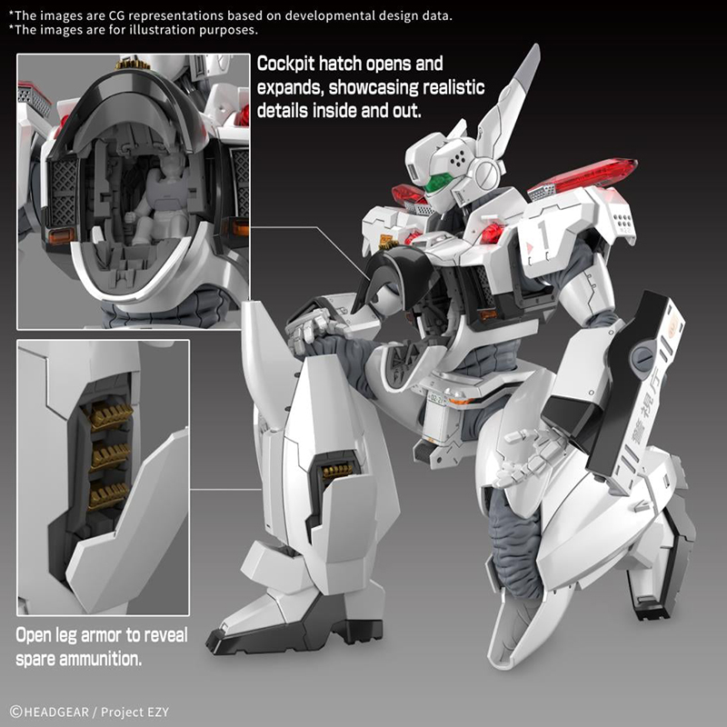 Patlabor RG 1/48 AV-98Plus Ingram Plus