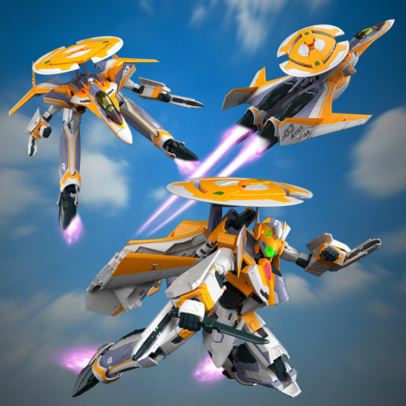 Macross HG 1/100 VF-31E Siegfried Chuck Mustang Use