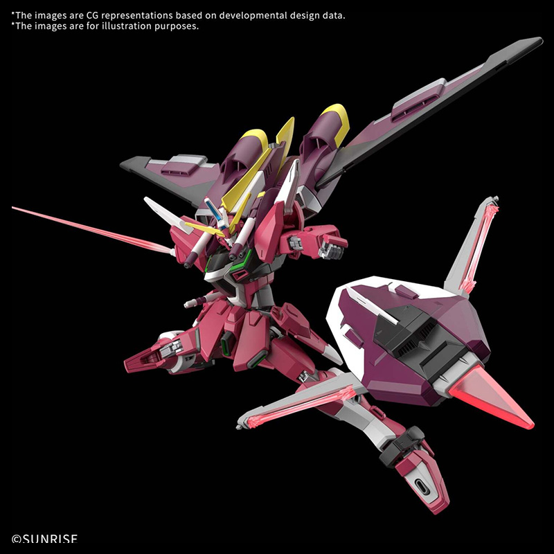 Gundam Gunpla HG 1/144 Infinite Justice Gundam & Booster Unit
