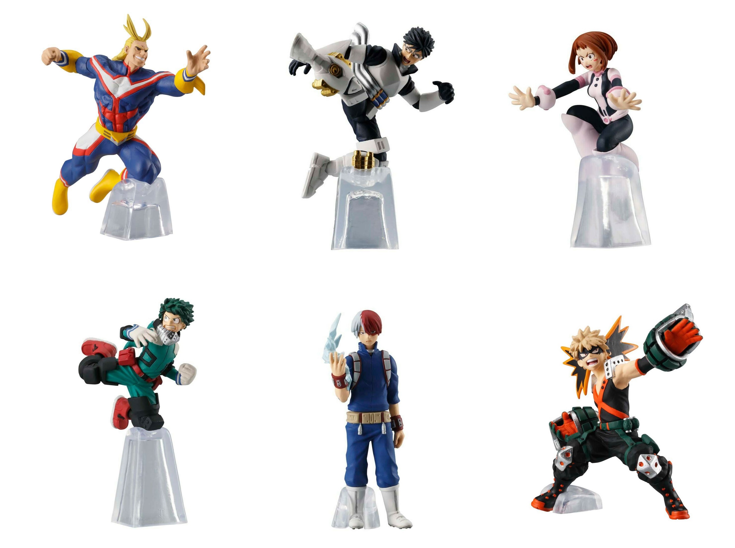 My Hero Academia Vs Gashapon Foil Pack 24pcs Asst 8cm