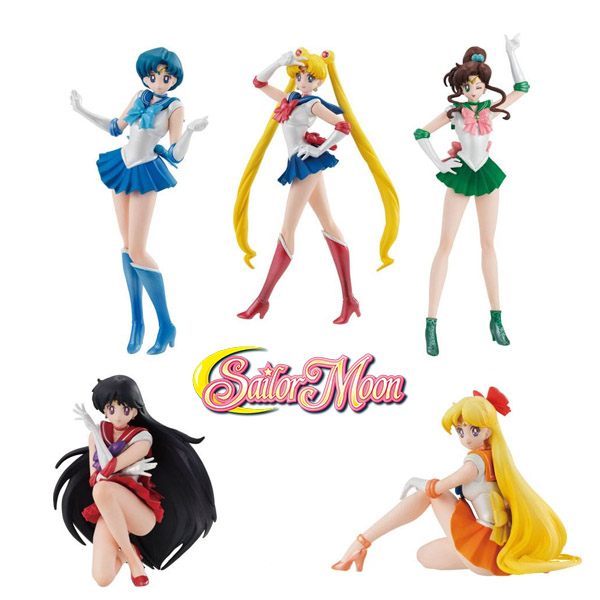 Sailor Moon HGIF Pretty Guardian Sailor Moon 10cm Asst 12pcs