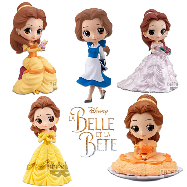  Disney Q Posket Belle Collection Pack
