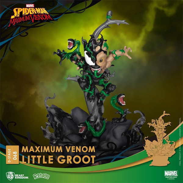Marvel D-Stage Diorama Venom Baby Groot 16cm