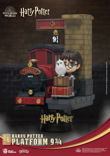 Harry Potter D-Stage Diorama Platform 9 3/4 15cm