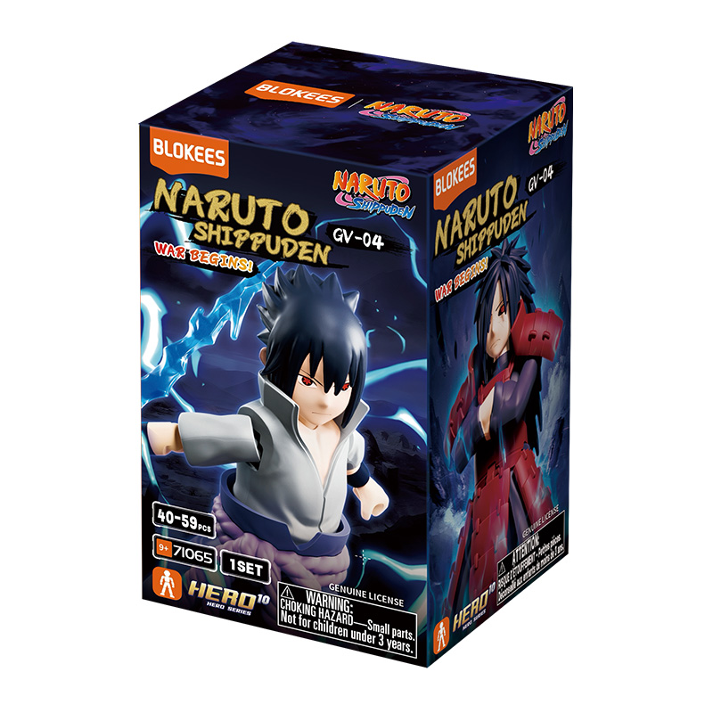 Naruto Blokees Galaxy Version 04 War Begins asst 9pcs