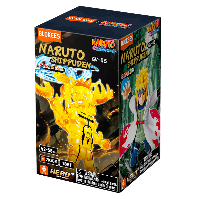Naruto Shippuden Blokees Galaxy Version GV05 Ninja Era Asst 9pcs