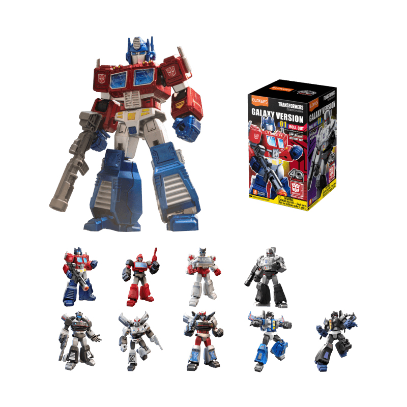 Transformers Blokees Galaxy Version 01 Roll Out Asst 9pcs