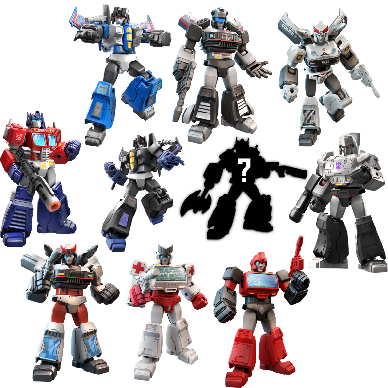 Transformers Blokees Galaxy Version 01 Roll Out Asst 9pcs
