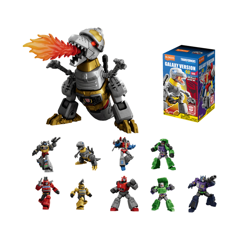 Transformers Blokees Galaxy Version 02 SOS Asst 9pcs