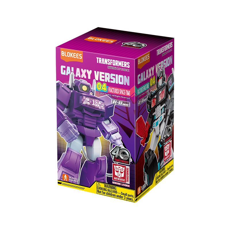 Transformers Blokees Galaxy Version 04 Fractured Space Time Asst 9pcs