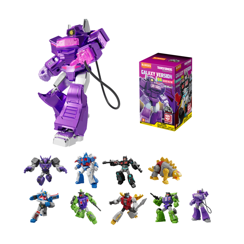 Transformers Blokees Galaxy Version 04 Fractured Space Time Asst 9pcs