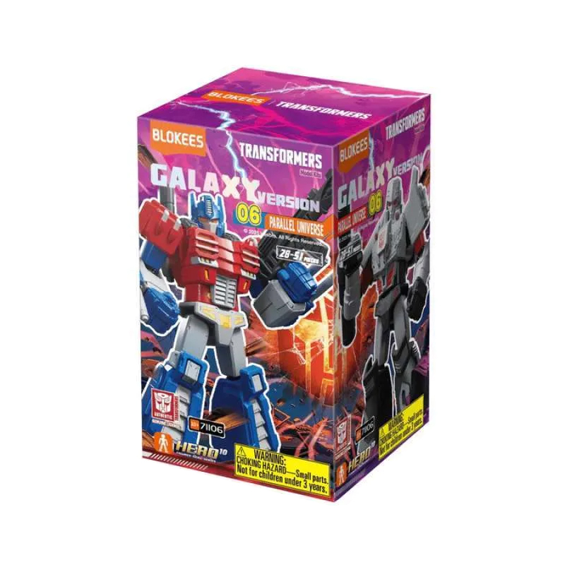 Transformers Blokees Galaxy Version 06 Parallel Universe Asst 9pcs