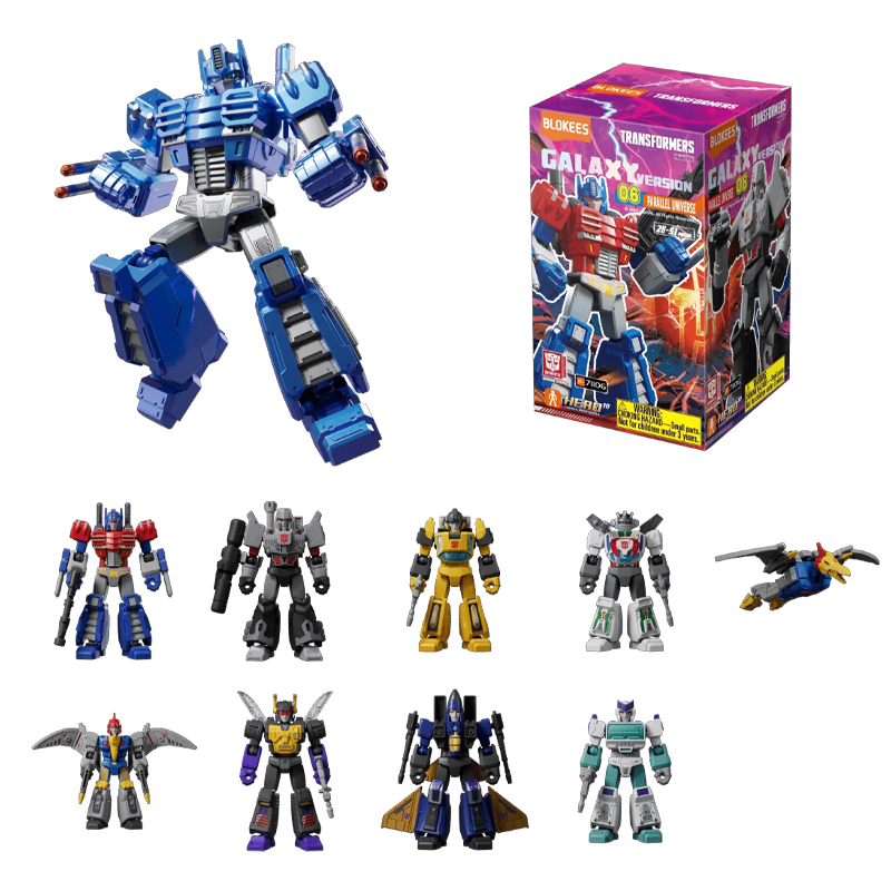 Transformers Blokees Galaxy Version 06 Parallel Universe Asst 9pcs