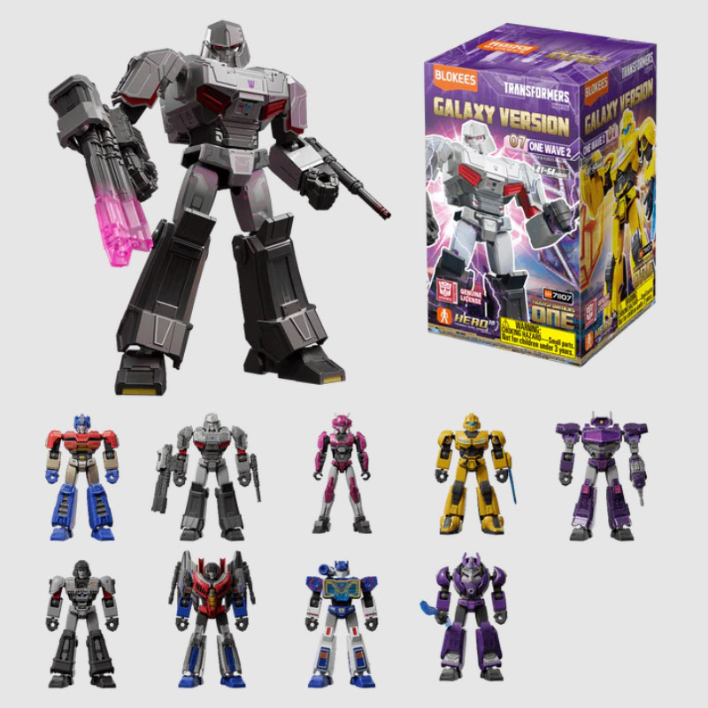 Transformers Blokees Galaxy Version 07 One Wave 2 Asst 9pcs