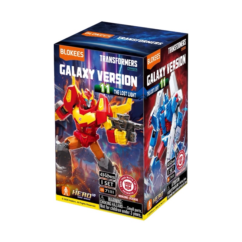 Transformers Blokees Galaxy Version 11 The Lost Light Asst 9pcs