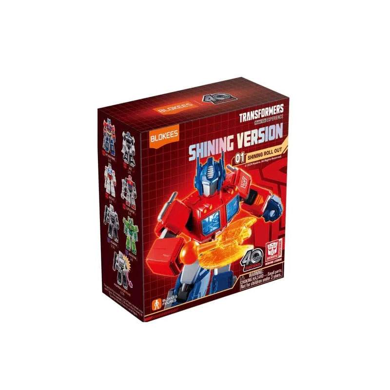 Transformers Blokees Shining Version 01 Shining Roll Out Asst 6pcs
