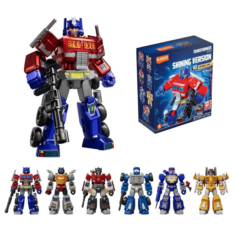 Transformers Blokees Shining Version 02 Shining 1985 Asst 6pcs