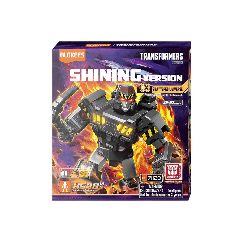 Transformers Blokees Shining Version 03 Shattered Universe Asst 6pcs