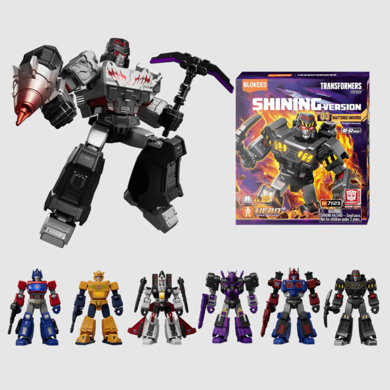 Transformers Blokees Shining Version 03 Shattered Universe Asst 6pcs