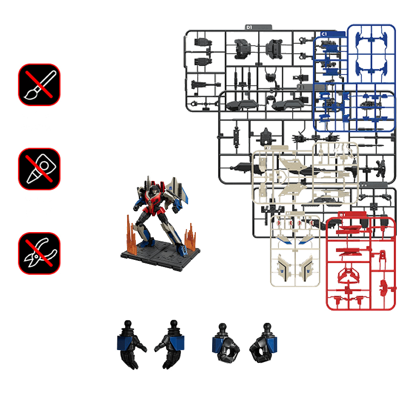 Transformers Blokees Classic Class 16 Starscream Transformer One
