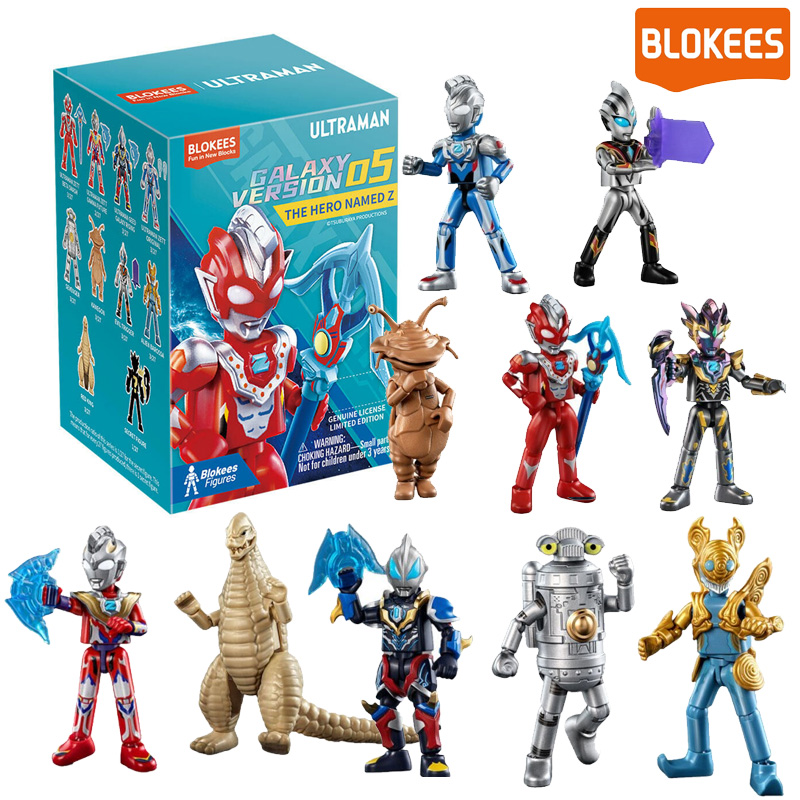 Ultraman Blokees Galaxy Version 05 The Hero Named Z asst 9pcs