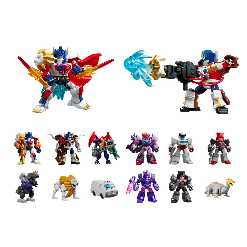 Transformers Blokees Defender 07 Power Of The Beast Asst 12pcs