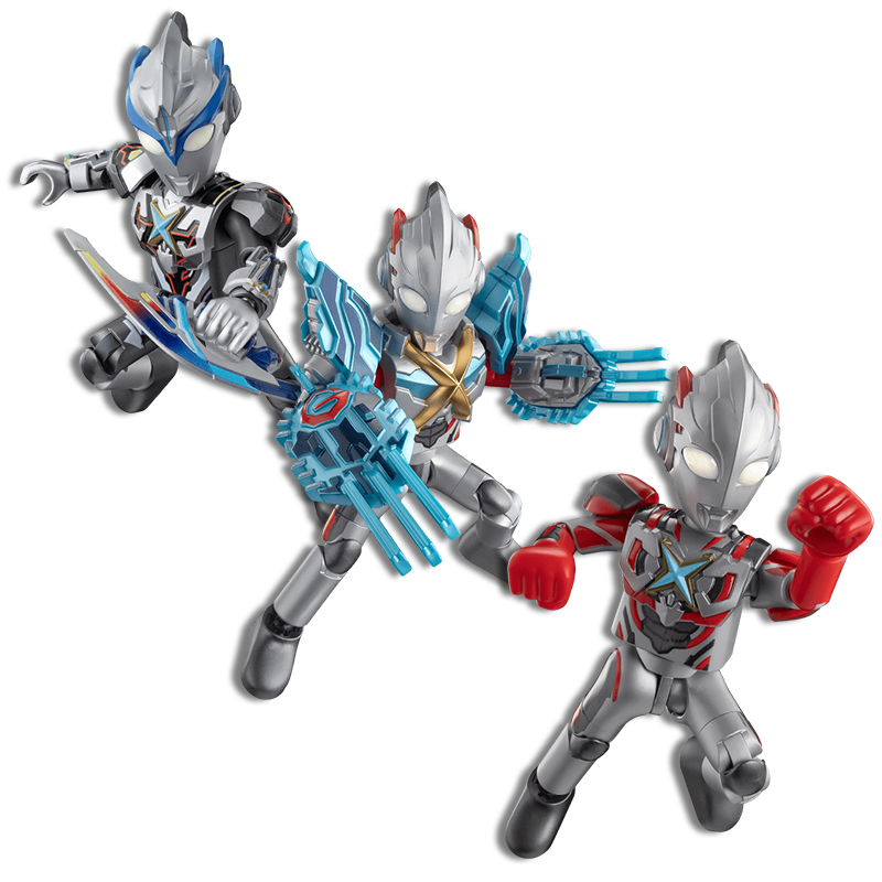 Ultraman Blokees Galaxy Version 15 Hybrid Evolution asst 9pcs