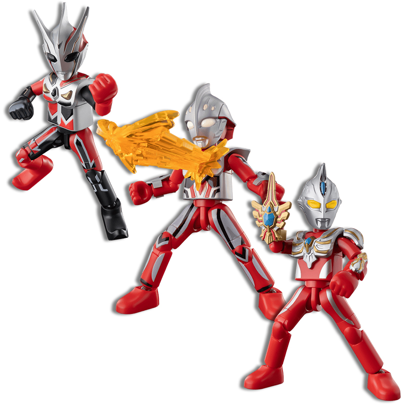 Ultraman Blokees Galaxy Version 15 Hybrid Evolution asst 9pcs
