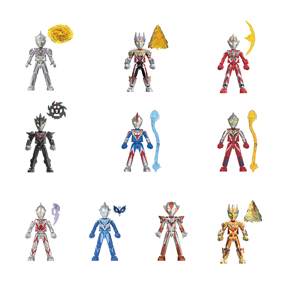 Ultraman Blokees Galaxy Version 16 asst 9pcs