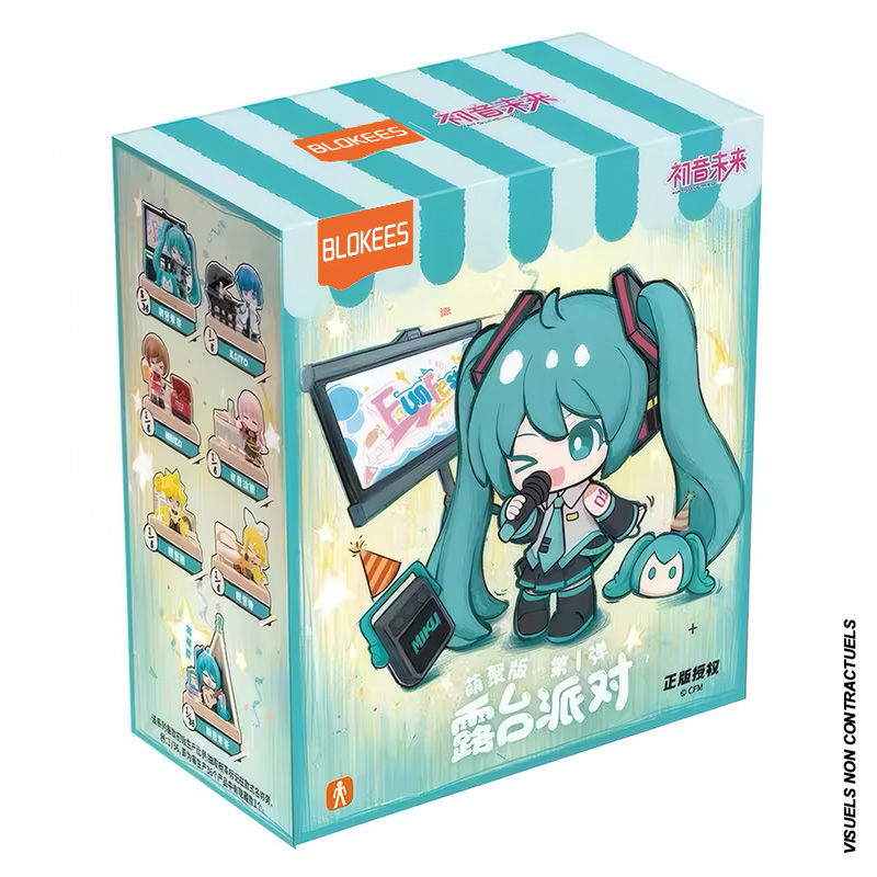 Hatsune Miku  Blokees Vb01 Series Terrace Party Asst 6pcs