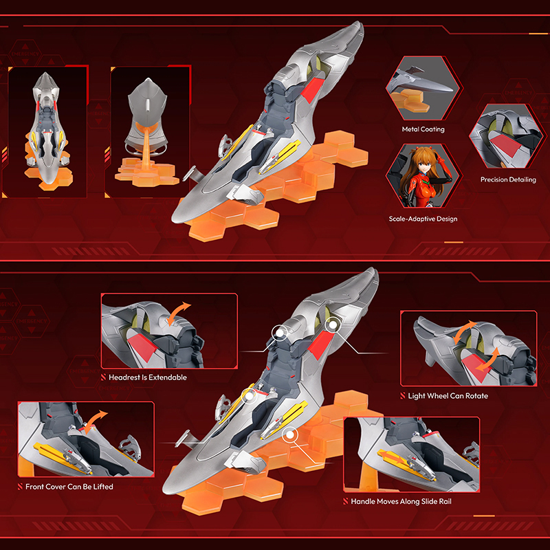 Evangelion Blokees Fantastics Series FFEX03 Asuka Entry Plug Interior