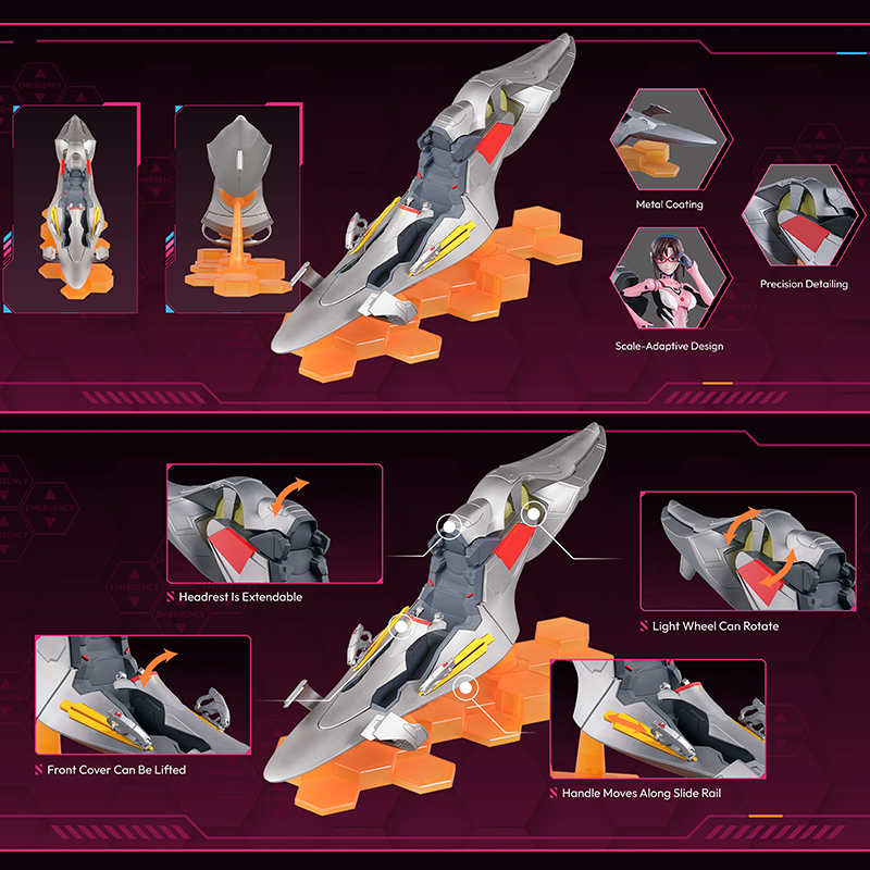 Evangelion Blokees Fantastics Series FFEX02 Mari Entry Plug Interior