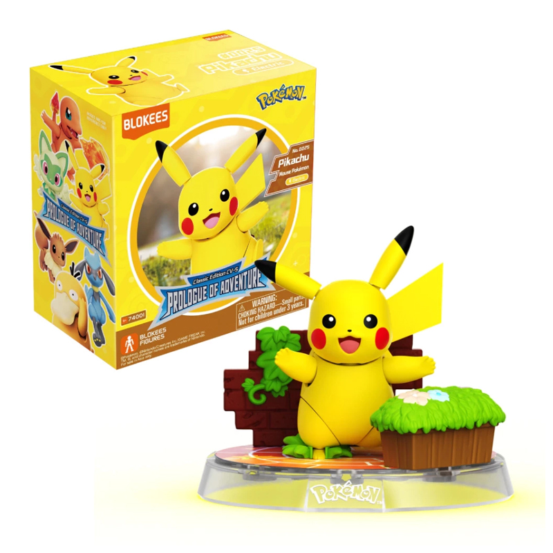 Pokemon Blokees Classic Edition CV-S Boite De 6pcs