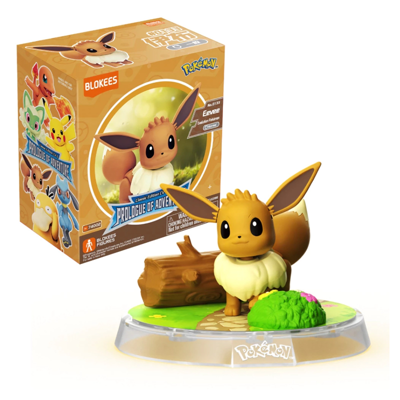Pokemon Blokees Classic Edition CV-S Boite De 6pcs
