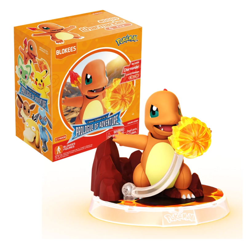 Pokemon Blokees Classic Edition CV-S Boite De 6pcs