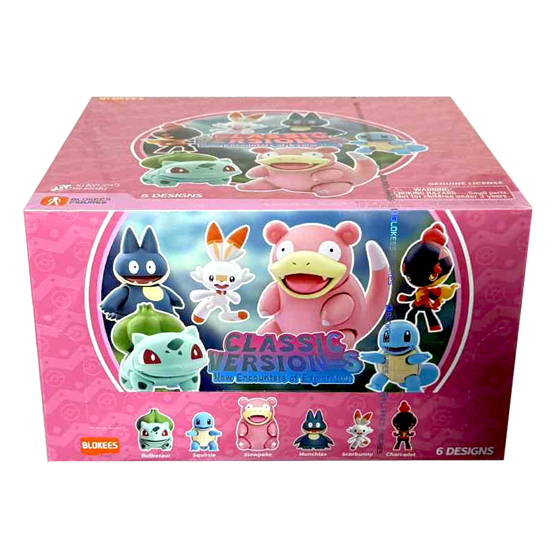 Pokemon Blokees Classic Edition S02 New Encounters Of Exploration Boite De 6pcs