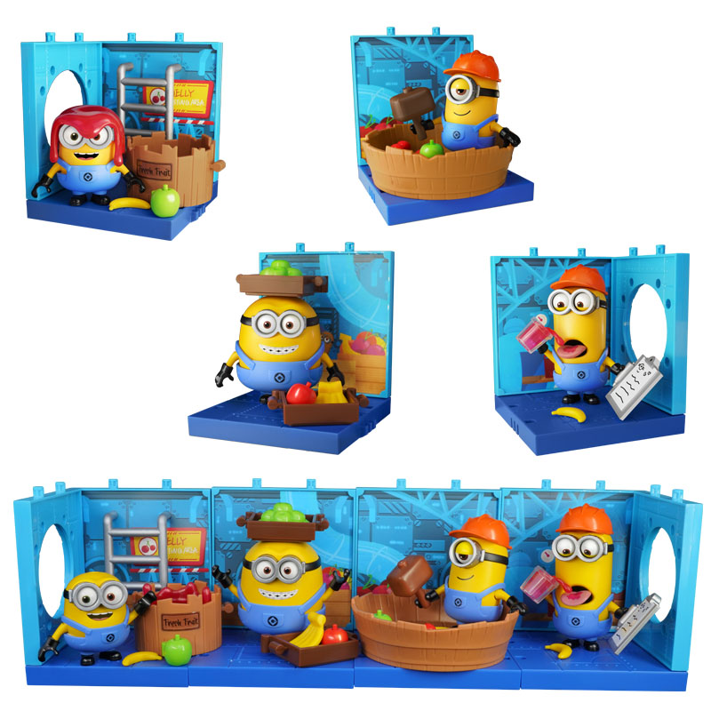 Minions Blokees Figure Vol 1 Asst 8pcs