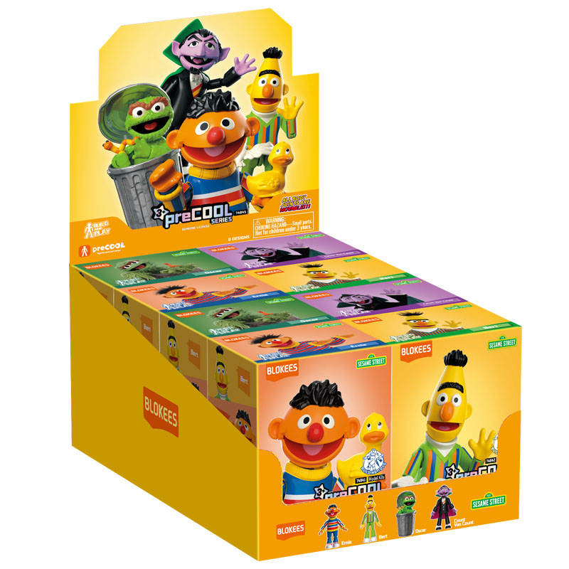 Sesame Street Blokees Figure Vol 2 Asst 8pcs